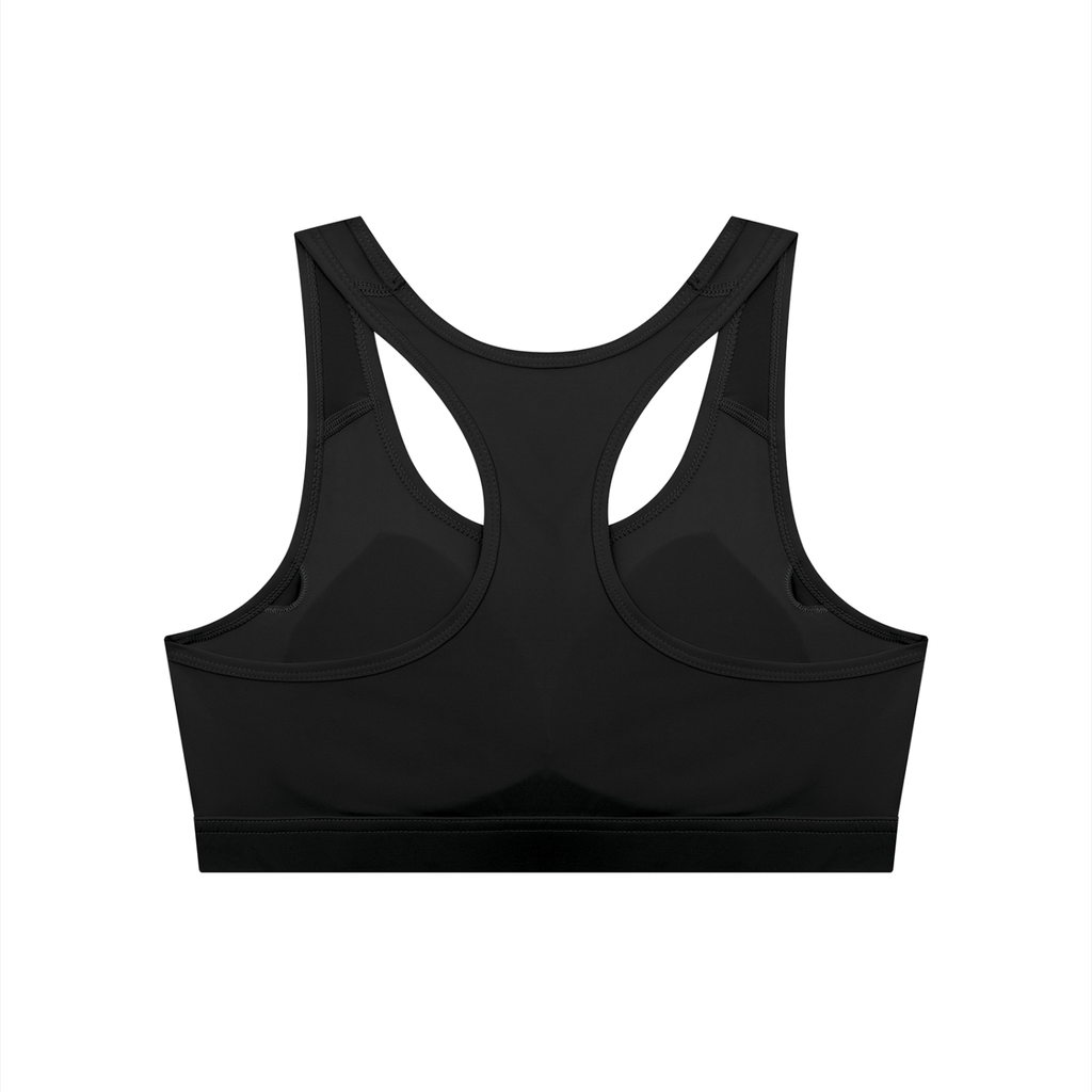 Graffiti Logo Women's Cropped Sports Bra - Central London
