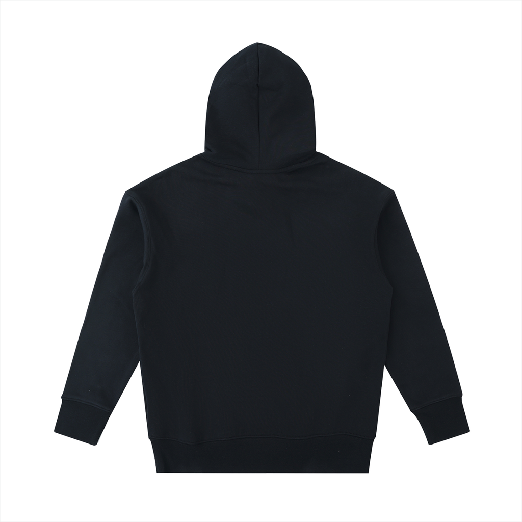 Chalk Heavyweight Cotton Hoodie - Bermondsey