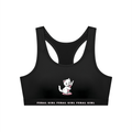 Feral Limited Edition Women's Cropped Sports Bra - Bermondsey