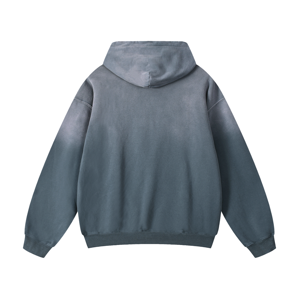 Graffiti Logo Heavyweight Sunfade Oversized Hoodie - Canning Town