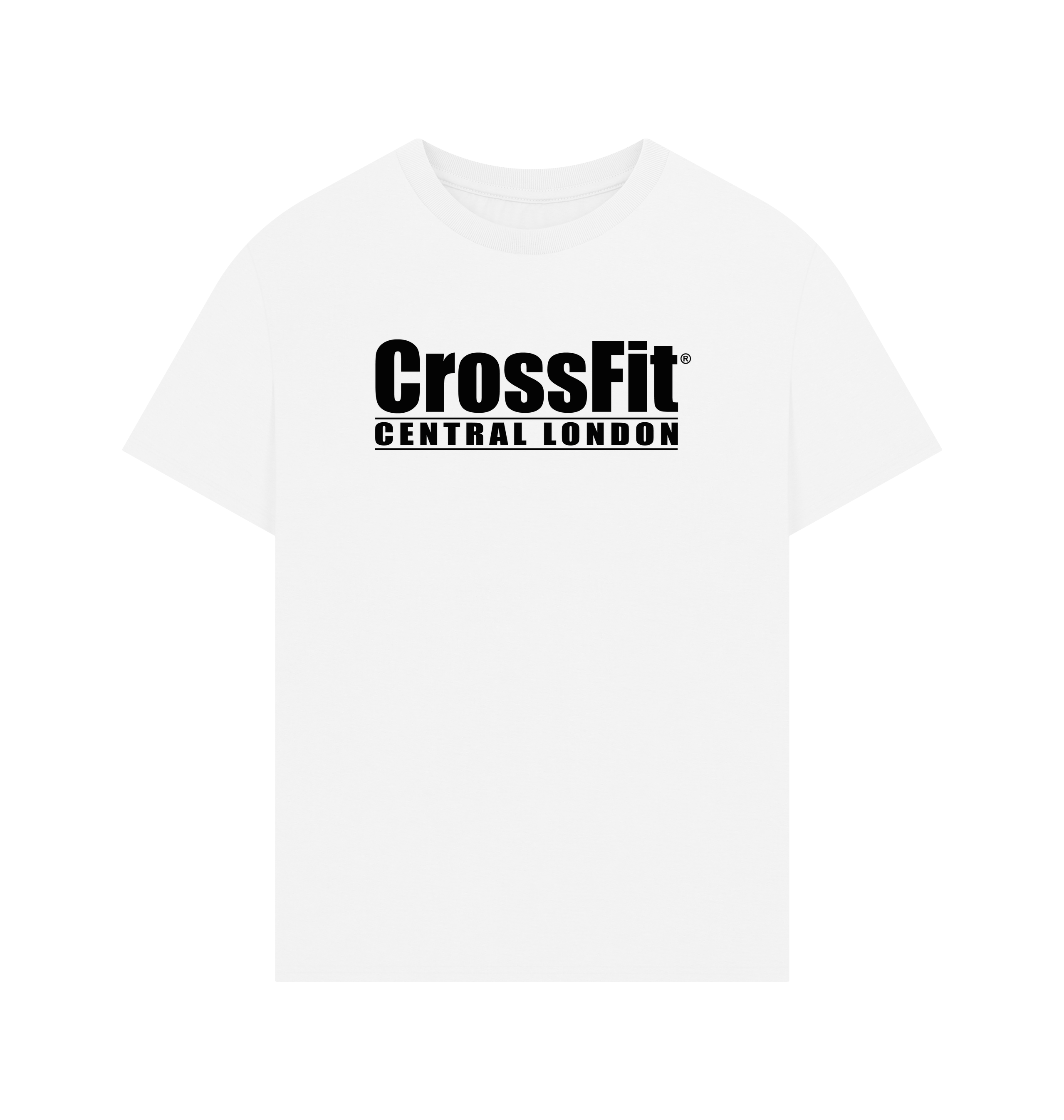 White Printed T-shirt Front