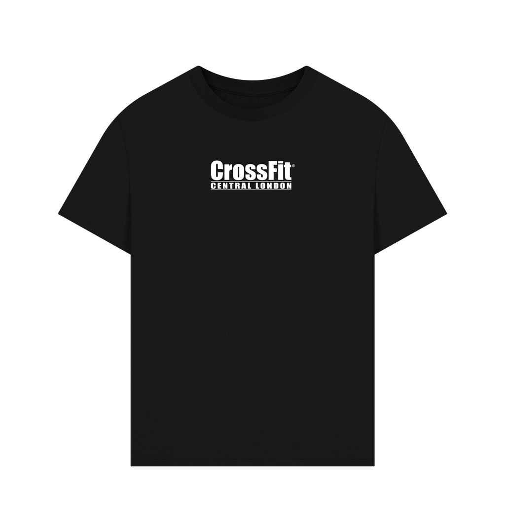 Black Printed T-shirt Front