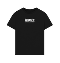 Black Printed T-shirt Front