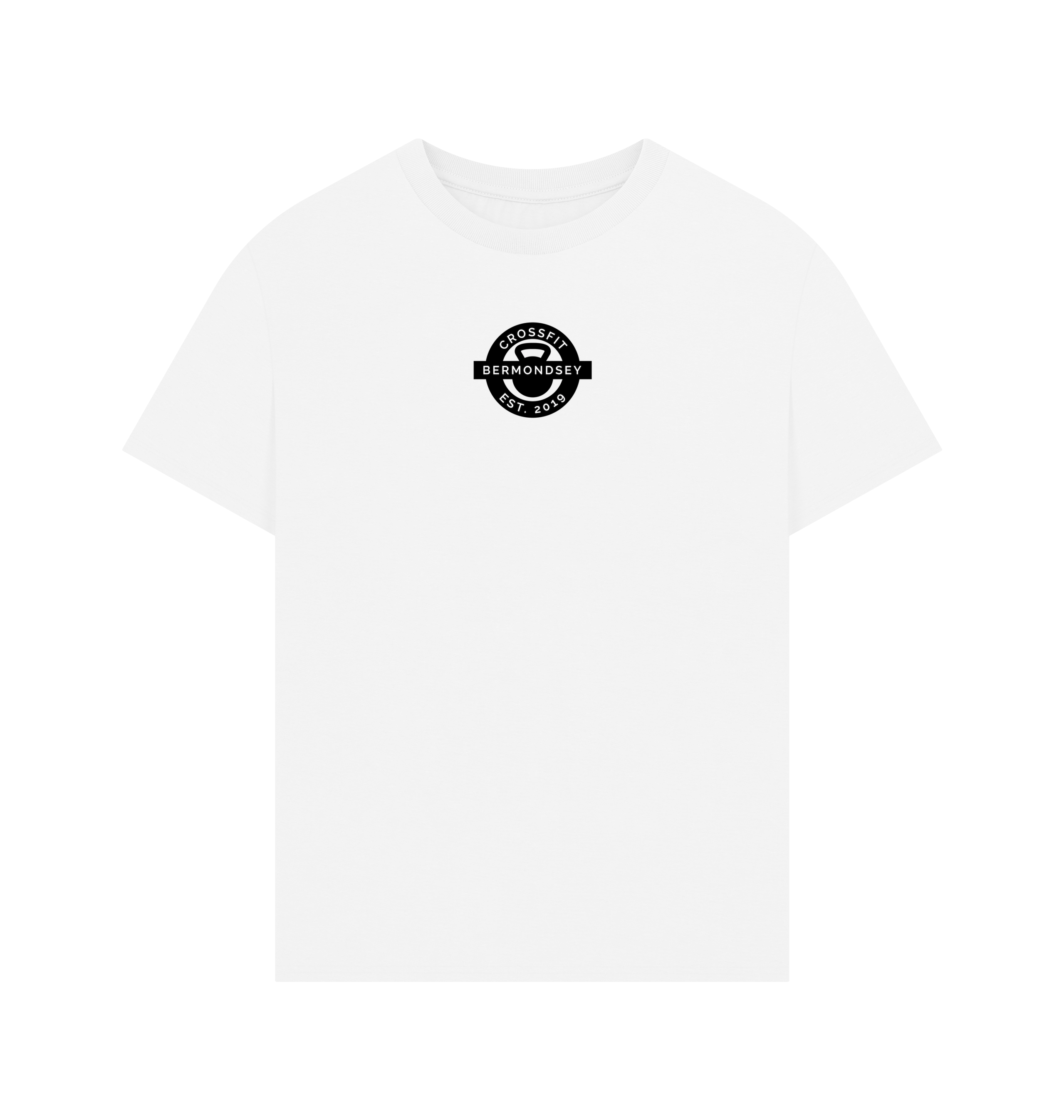 White Printed T-shirt Front
