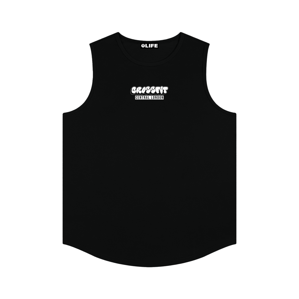 Graffiti Logo Men's Lightweight Sport Vest - Central London