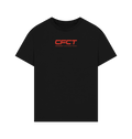 Black Printed T-shirt Front