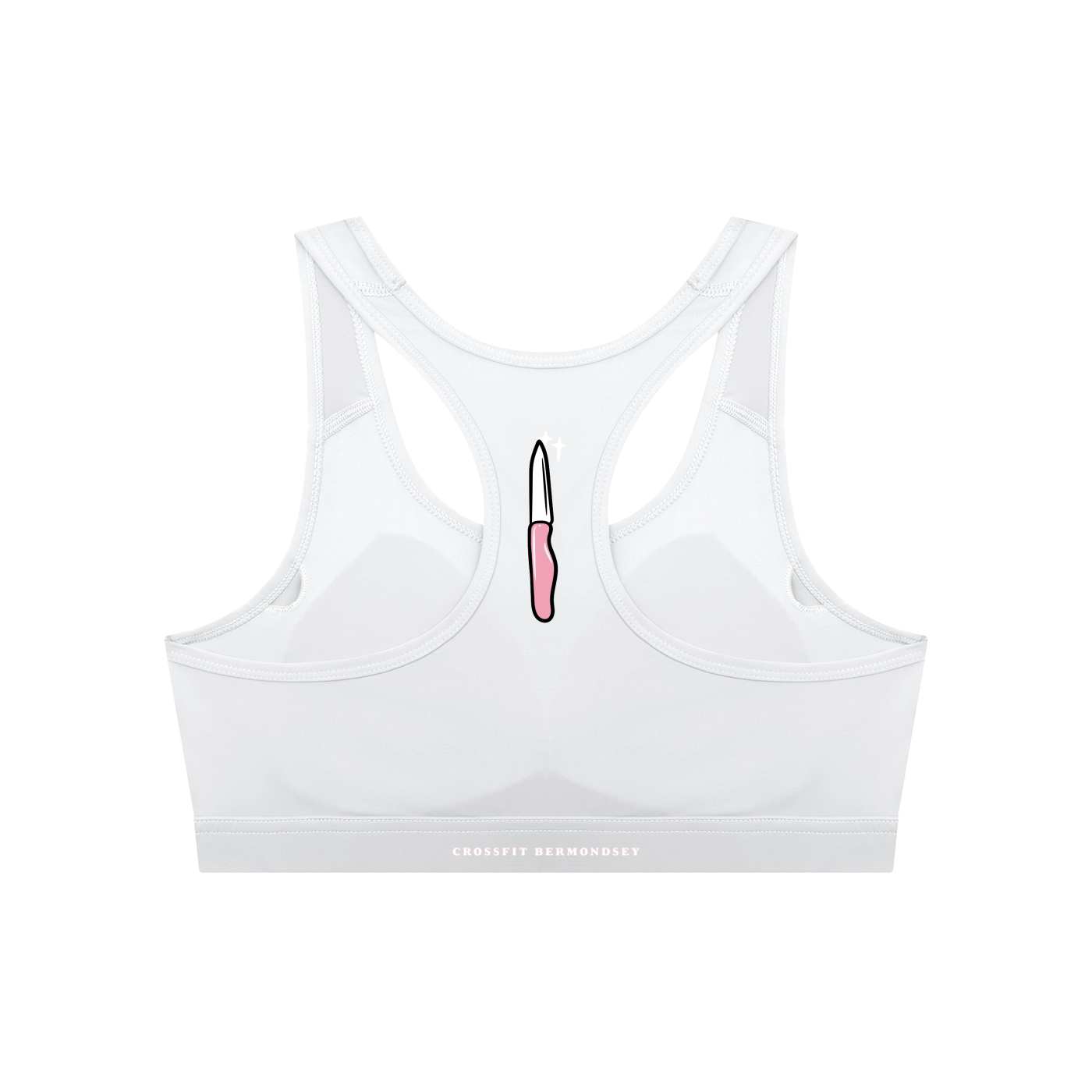 Feral Limited Edition Women's Cropped Sports Bra - Bermondsey