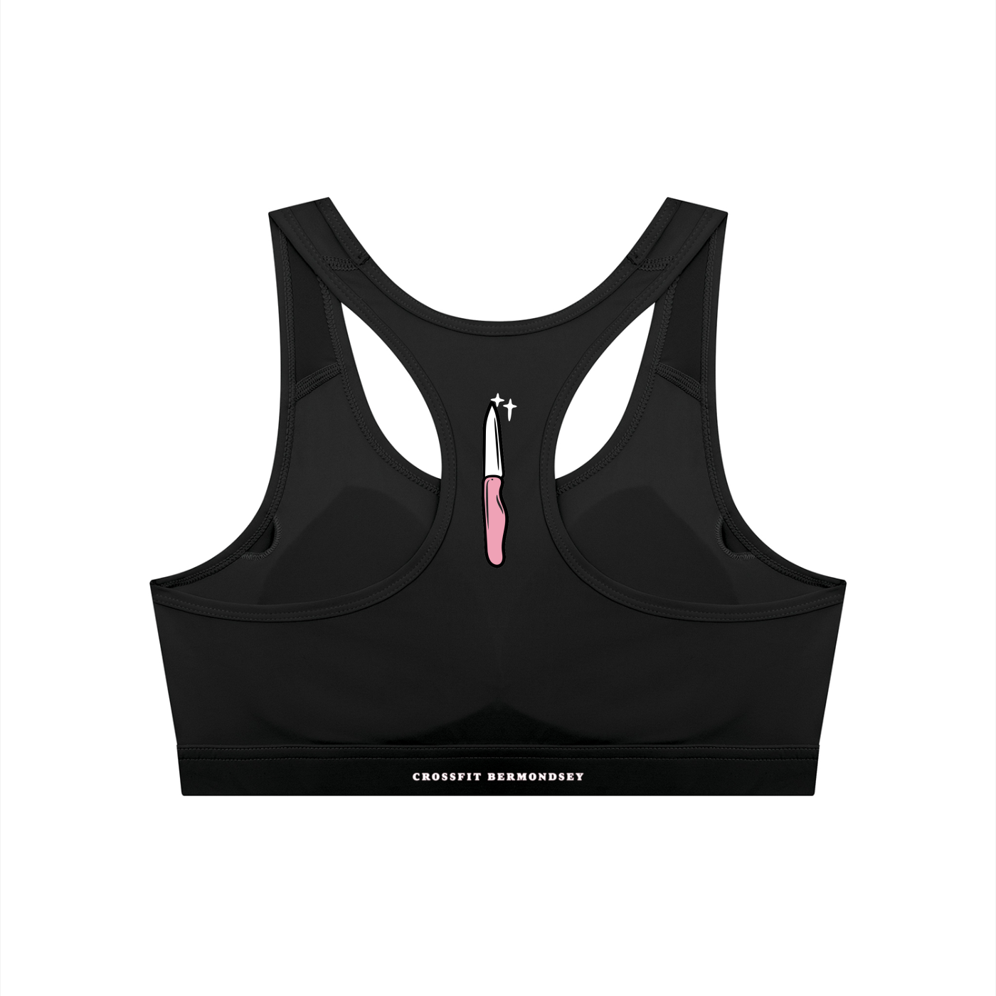 Feral Limited Edition Women's Cropped Sports Bra - Bermondsey
