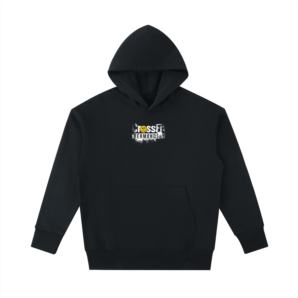 Chalk Heavyweight Cotton Hoodie - Bermondsey