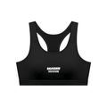 Graffiti Logo Women's Cropped Sports Bra - Bermondsey