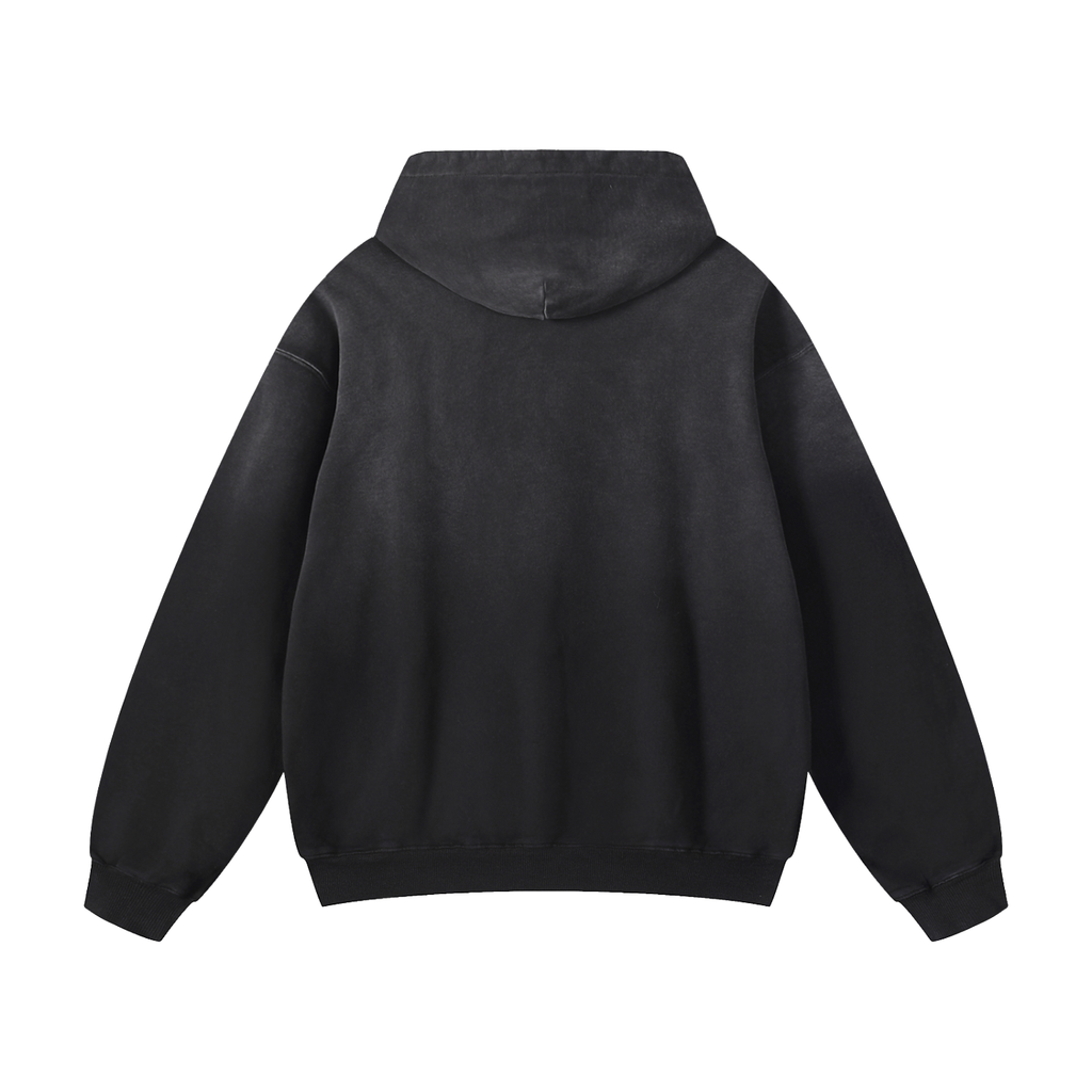 Graffiti Logo Heavyweight Sunfade Oversized Hoodie - Canning Town
